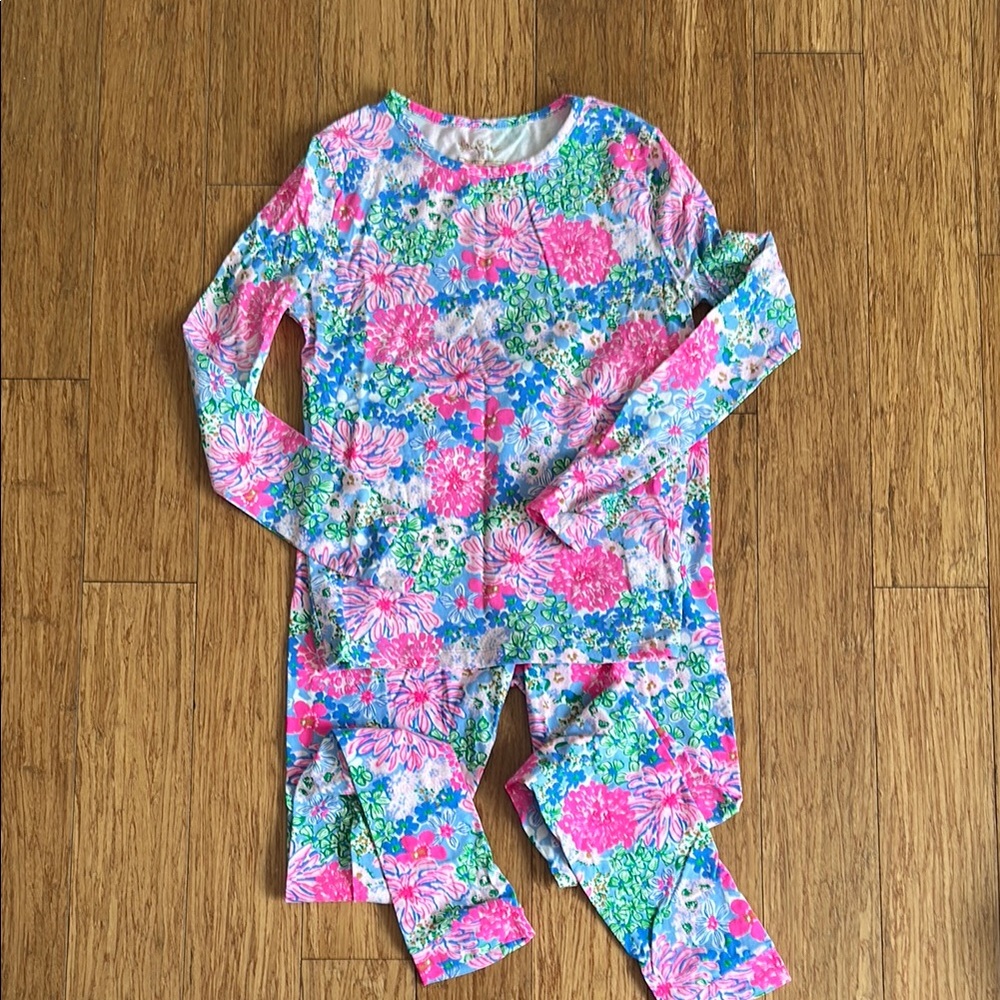 Lilly Pulitzer Floral Snug Fit Pajamas